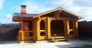 Строительство дома из бревна под ключ Курск цены от 10181 руб.