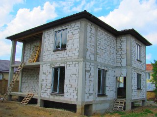 Строительство дома из пеноблока под ключ Курск цены от 11996 руб.