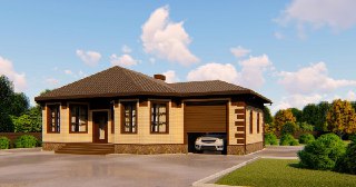 Строительство домов из арболита под ключ Курск цены от 12500 руб.