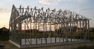 Строительство из ЛСТК Курск цена от 9072 руб. м2