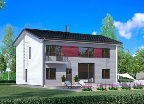 № 1224 Купить Проект дома Водпекер 164 Т 2. Закажите готовый проект № 1224 в Курске, цена 59040 руб.