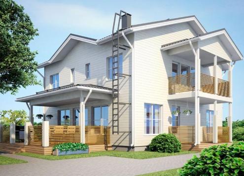 № 1238 Купить Проект дома Ратихера 173 А. Закажите готовый проект № 1238 в Курске, цена 62280 руб.