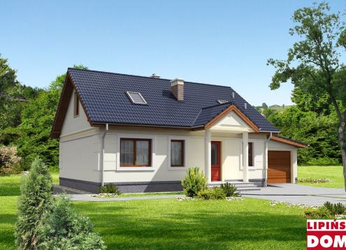№ 1256 Купить Проект дома Тулуза 6. Закажите готовый проект № 1256 в Курске, цена 45720 руб.