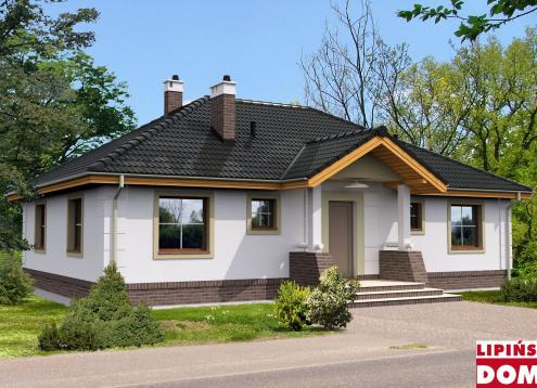 № 1286 Купить Проект дома Равенна. Закажите готовый проект № 1286 в Курске, цена 39240 руб.