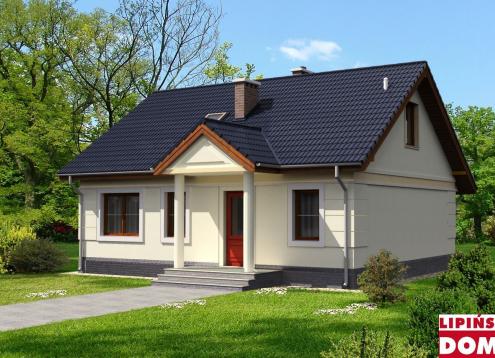 № 1297 Купить Проект дома Тулуза . Закажите готовый проект № 1297 в Курске, цена 28080 руб.