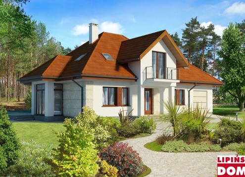 № 1374 Купить Проект дома Дижонский 3. Закажите готовый проект № 1374 в Курске, цена 56948 руб.