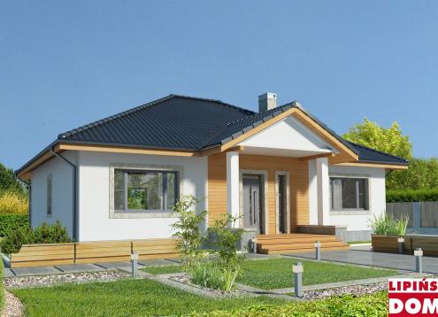 № 1432 Купить Проект дома Люсия 3. Закажите готовый проект № 1432 в Курске, цена 42790 руб.