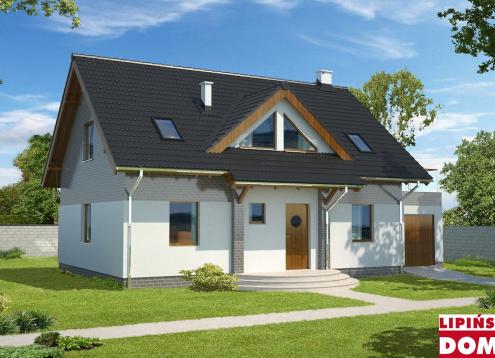 № 1452 Купить Проект дома Берлин. Закажите готовый проект № 1452 в Курске, цена 44323 руб.