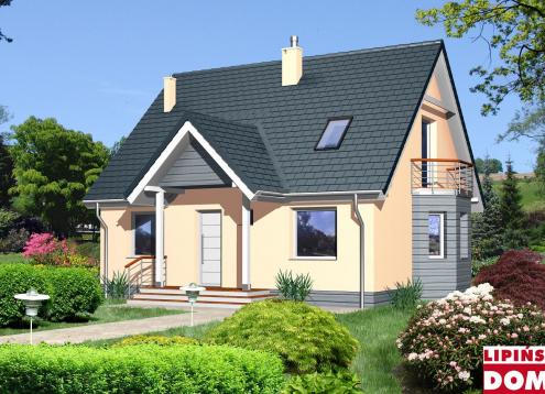 № 1523 Купить Проект дома Тулон. Закажите готовый проект № 1523 в Курске, цена 30859 руб.
