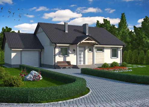 № 1565 Купить Проект дома Словикза. Закажите готовый проект № 1565 в Курске, цена 40860 руб.