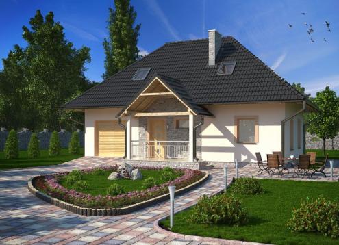 № 1567 Купить Проект дома Прземилов. Закажите готовый проект № 1567 в Курске, цена 40154 руб.