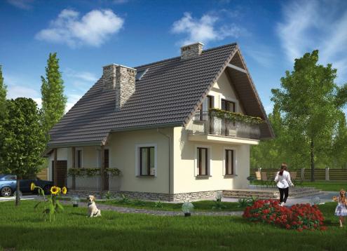 № 1568 Купить Проект дома Сосна. Закажите готовый проект № 1568 в Курске, цена 32580 руб.