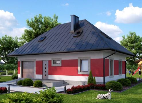 № 1589 Купить Проект дома Презимилов Н. Закажите готовый проект № 1589 в Курске, цена 37368 руб.