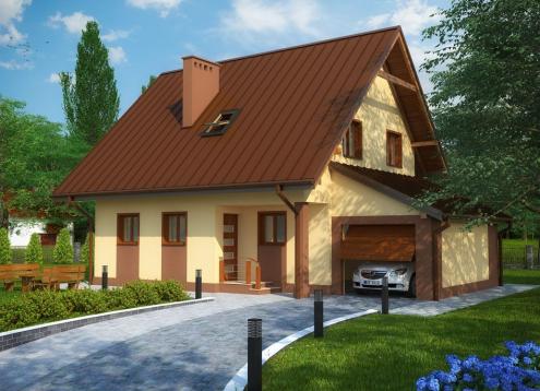 № 1601 Купить Проект дома Команше. Закажите готовый проект № 1601 в Курске, цена 32796 руб.