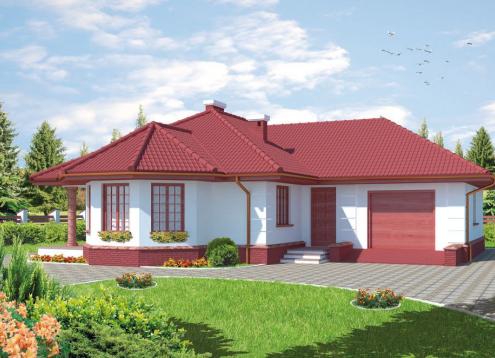 № 1615 Купить Проект дома Лбовь. Закажите готовый проект № 1615 в Курске, цена 55332 руб.