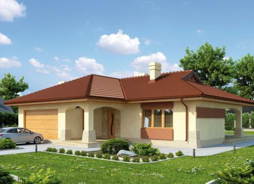 № 1618 Купить Проект дома Горсков 2. Закажите готовый проект № 1618 в Курске, цена 62388 руб.