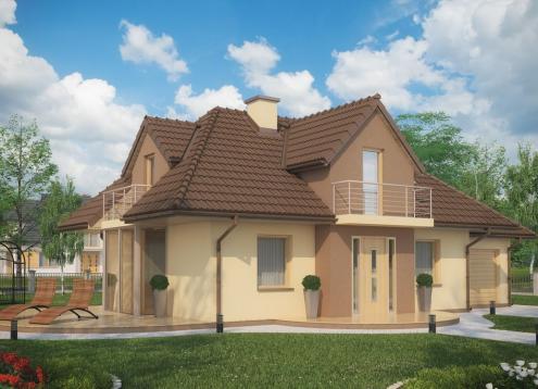 № 1622 Купить Проект дома Синезин. Закажите готовый проект № 1622 в Курске, цена 40788 руб.