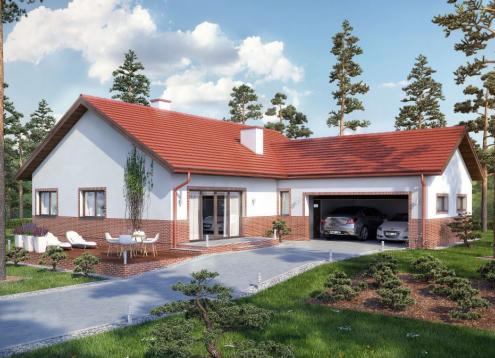 № 1631 Купить Проект дома Сосновика 2. Закажите готовый проект № 1631 в Курске, цена 56700 руб.