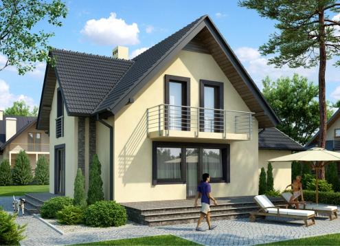 № 1643 Купить Проект дома Анютины 2. Закажите готовый проект № 1643 в Курске, цена 39636 руб.
