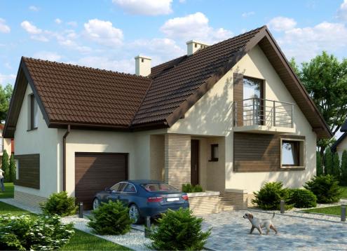 № 1646 Купить Проект дома Сломиана 2. Закажите готовый проект № 1646 в Курске, цена 45360 руб.
