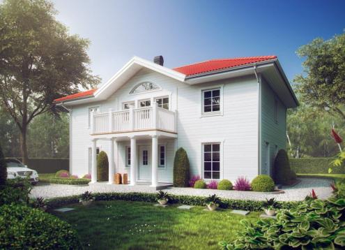 № 1687 Купить Проект дома Экибана. Закажите готовый проект № 1687 в Курске, цена 70560 руб.