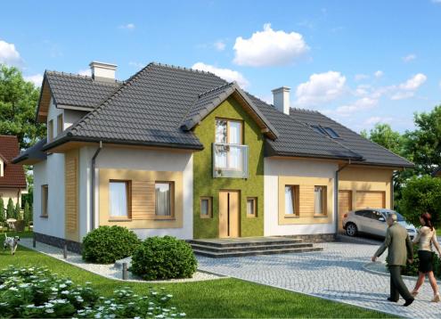 № 1820 Купить Проект дома Астра-2. Закажите готовый проект № 1820 в Курске, цена 59256 руб.